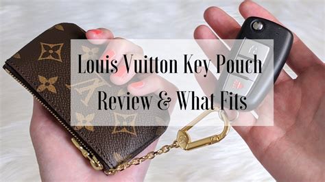 lv car key|lv key pouch review.